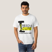Ik heb een kure 1 endometriose nodig t-shirt (Voorkant volledig)