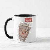 Ik heb een Latte Probleem Mok (Links)