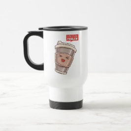 Ik Heb Een Latte Probleem Reisbeker
