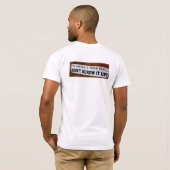 Ik heb een leuke dag... t-shirt (Achterkant volledig)