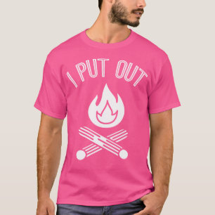 Ik heb een leuke kampvuur camping opgezet t-shirt