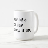 Ik heb een leuke mok. koffiemok (Voorkant rechts)