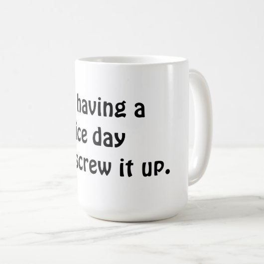 Ik heb een leuke mok. koffiemok (Voorkant rechts)