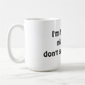 Ik heb een leuke mok. koffiemok (Links)