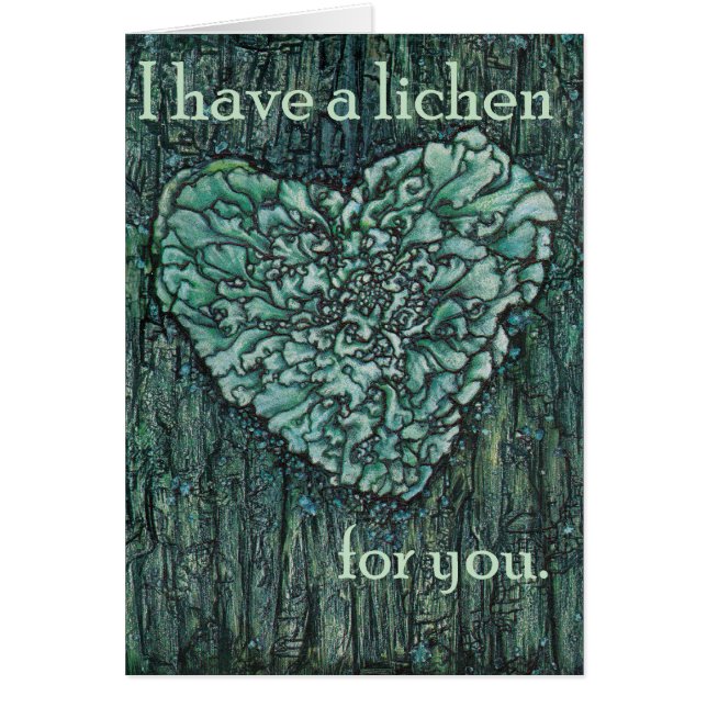 Ik heb een lichen voor je. (Voorkant)