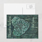 Ik heb een lichen voor je. briefkaart (Voorkant / Achterkant)