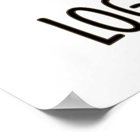 Ik heb een log-a-rhythm Funny Wood Pun Poster (Hoek)