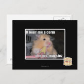 Ik heb een maïs gevonden briefkaart (Voorkant / Achterkant)