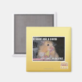 Ik heb een maïs gevonden magneet (Voorkant / Achterkant)