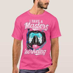 Ik heb een meester in Snorkeling Scuba Dive T-shirt