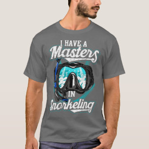 Ik heb een meester in Snorkeling Scuba Dive T-shirt