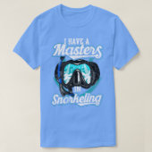 Ik heb een meester in Snorkeling Scuba Dive T-shirt (Design voorkant)