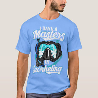 Ik heb een meester in Snorkeling Scuba Dive T-shirt
