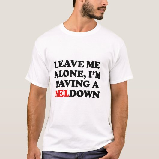 Ik heb een MELdown T-shirt (Voorkant)