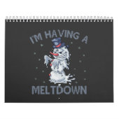 Ik heb een Meltdown Funny Christmas Sneeuwman cade Kalender (Hoes)