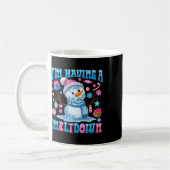 Ik heb een meltdown Funny Snowman Christmas Holi Koffiemok (Links)