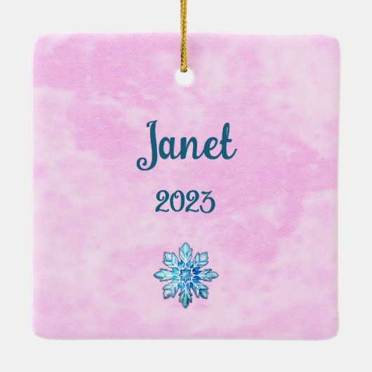 "Ik heb een meltdown" Grappig kerst ornament (Achterkant)