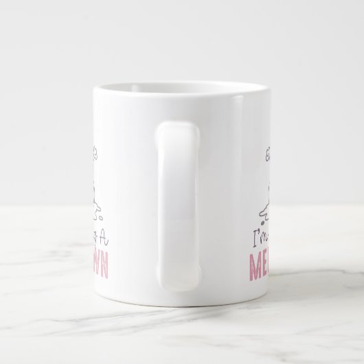 Ik heb een Meltdown - Grappig Snowman Design Grote Koffiekop (Achterkant)