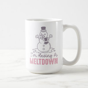 Ik heb een Meltdown - Grappig Snowman Design Koffiemok