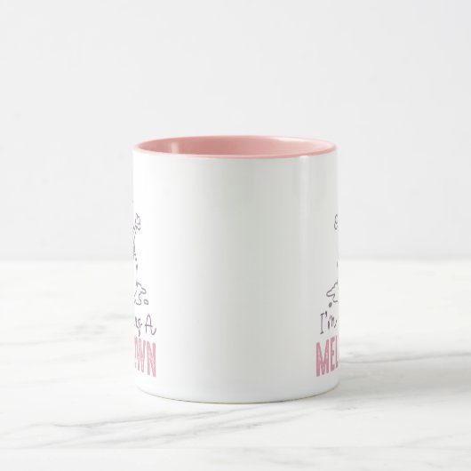 Ik heb een Meltdown - Grappig Snowman Design Mok (Midden)