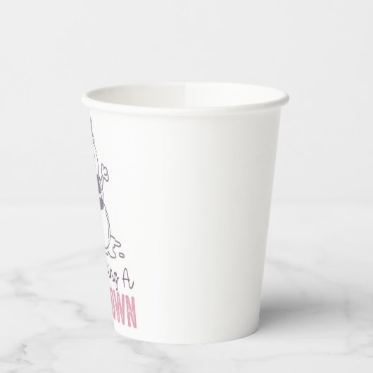 Ik heb een Meltdown - Grappig Snowman Design Papieren Bekers (Links)