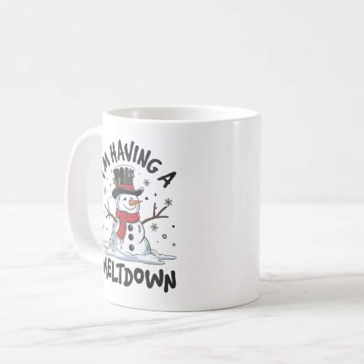 Ik heb een meltdown koffiemok (Voorkant links)