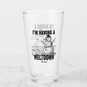 Ik heb een meltdown, Sneeuwman Glas (Voorkant)