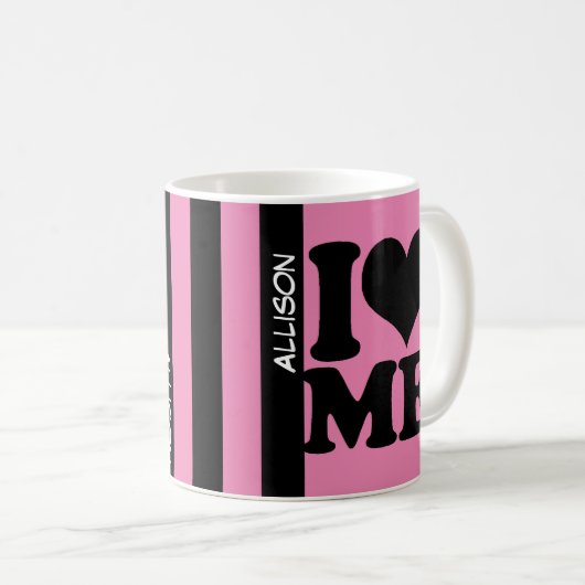 Ik heb een monogram koffiemok (Voorkant rechts)