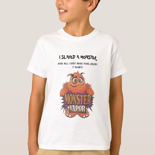 IK HEB EEN MONSTER GEKREGEN, ALLEMAAL IK HEB T-SHIRT (Voorkant)