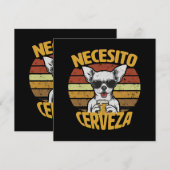IK HEB EEN MOOI CHIHUAHUA-BIER NODIG (Voorkant / Achterkant)