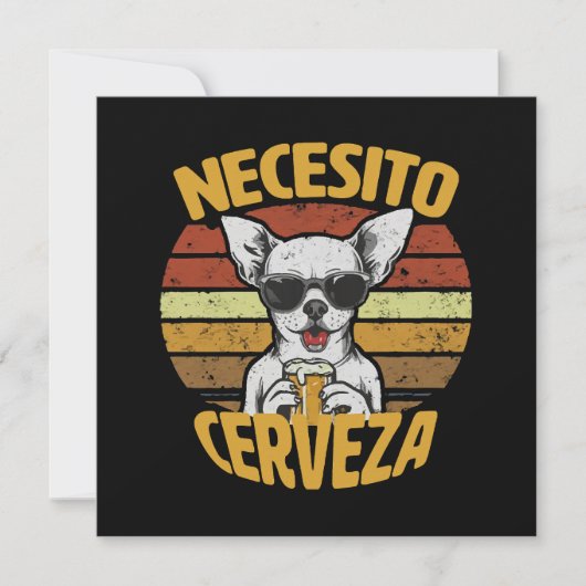 IK HEB EEN MOOI CHIHUAHUA-BIER NODIG (Voorkant)
