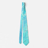 Ik heb een mooie Abstracte Waterverf voor walvisse Stropdas (Achterkant)