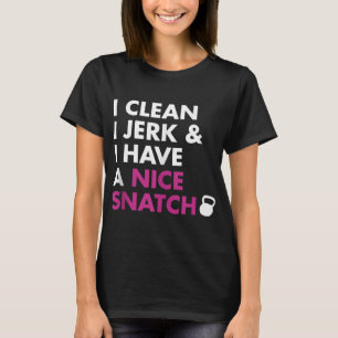 Ik heb een mooie Snatch Kettlebell. T-shirt