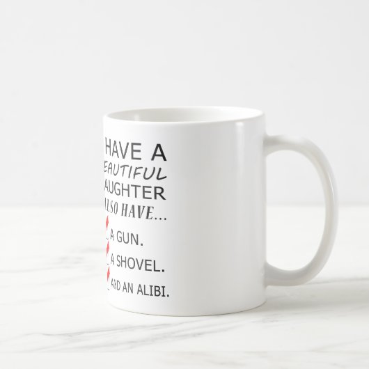 Ik heb een mooie Vaderdag Mok (Rechts)