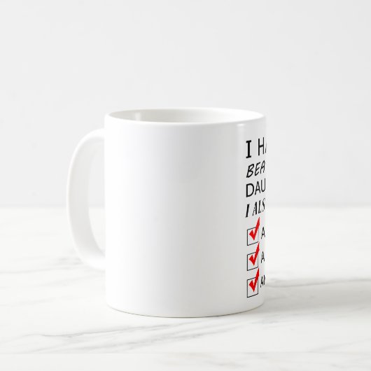 Ik heb een mooie Vaderdag Mok (Voorkant links)