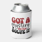 Ik heb een mysterie dat ik zal oplossen. blikjeskoeler (Blikje Voorkant)