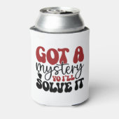 Ik heb een mysterie dat ik zal oplossen. blikjeskoeler (Blikje Achterkant)