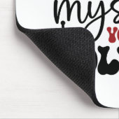 Ik heb een mysterie dat ik zal oplossen. muismat (Hoek)