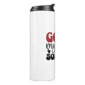 Ik heb een mysterie dat ik zal oplossen. thermosbeker (Gedraaid links)