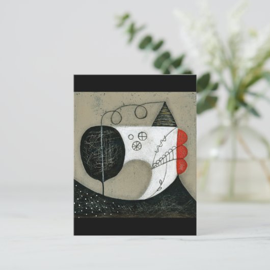 Ik heb een naaimachine Briefkaart (Staand voorkant)