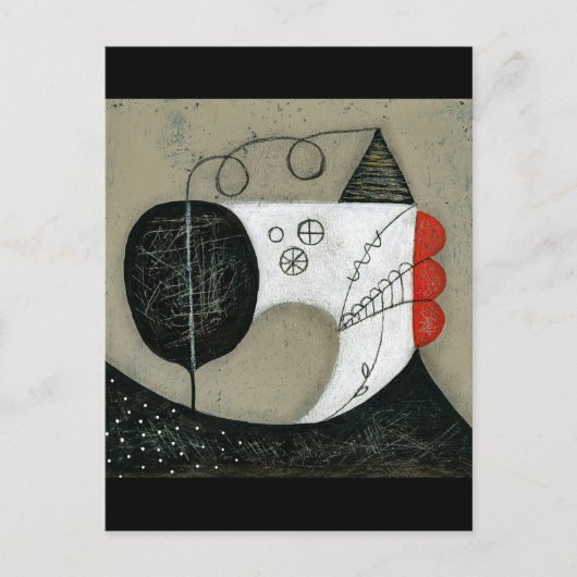 Ik heb een naaimachine Briefkaart (Voorkant)