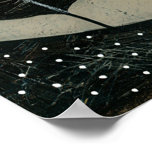 Ik heb een naaimachine Poster muurkunst (Hoek)