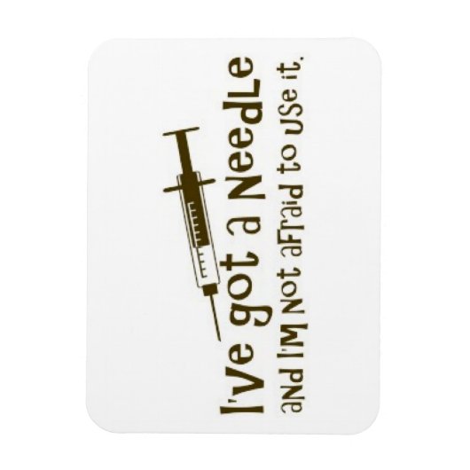 Ik heb een naald magneet (Verticaal)