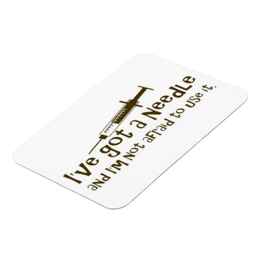 Ik heb een naald magneet (Linkerzijde)