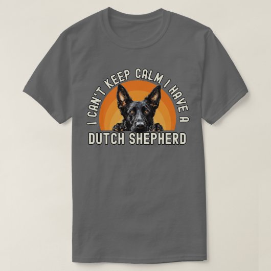Ik heb een Nederlandse herder T-shirt (Design voorkant)
