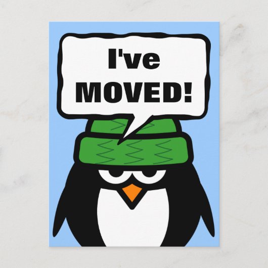 Ik heb een nieuw adres briefkaart verplaatst met l (Voorkant)