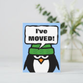 Ik heb een nieuw adres briefkaart verplaatst met l (Staand voorkant)