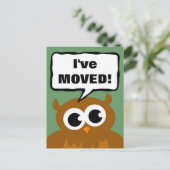 Ik heb een nieuw adres briefkaart verplaatst | sch (Staand voorkant)