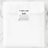 "Ik heb een nieuw boek gelezen!" Stickers (Tas)