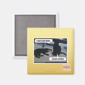 Ik heb een nieuwe minion nodig magneet (Voorkant / Achterkant)